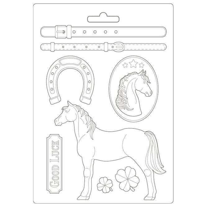 Stamperia Soft Mould - Standing Horse