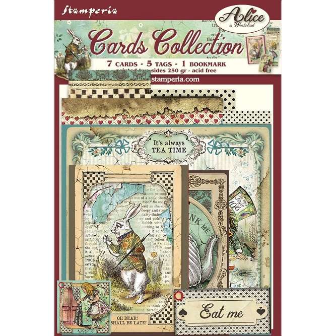 Stamperia - Alice In Wonderland Cards