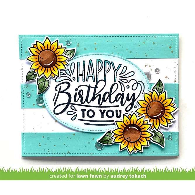 Lawn Fawn - Giant Birthday Messages