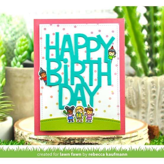 Lawn Fawn - Tiny Birthday Friends