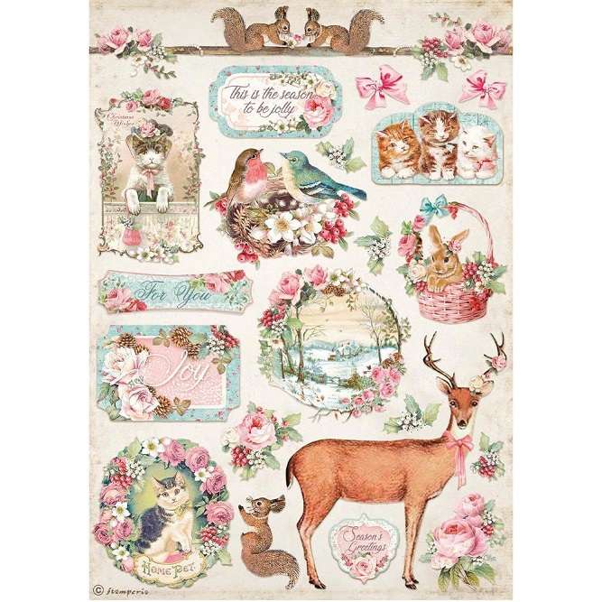 Stamperia Rice Paper - Deer