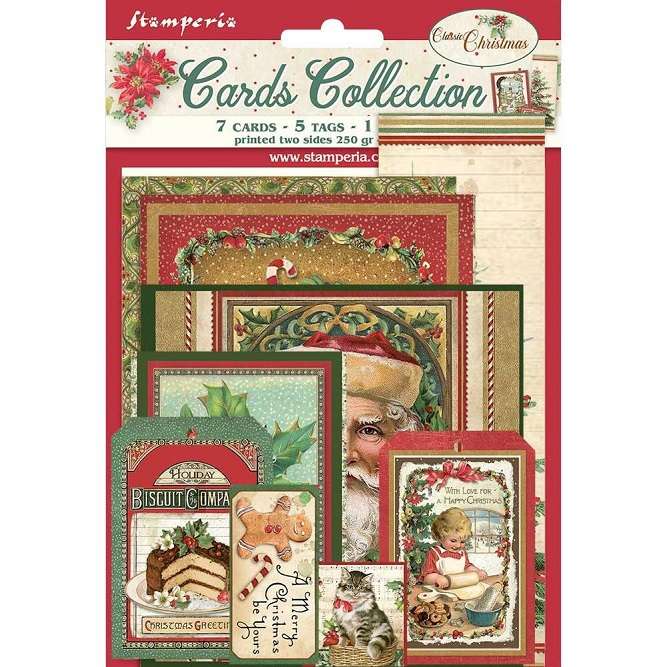 Stamperia - Classic Christmas Cards