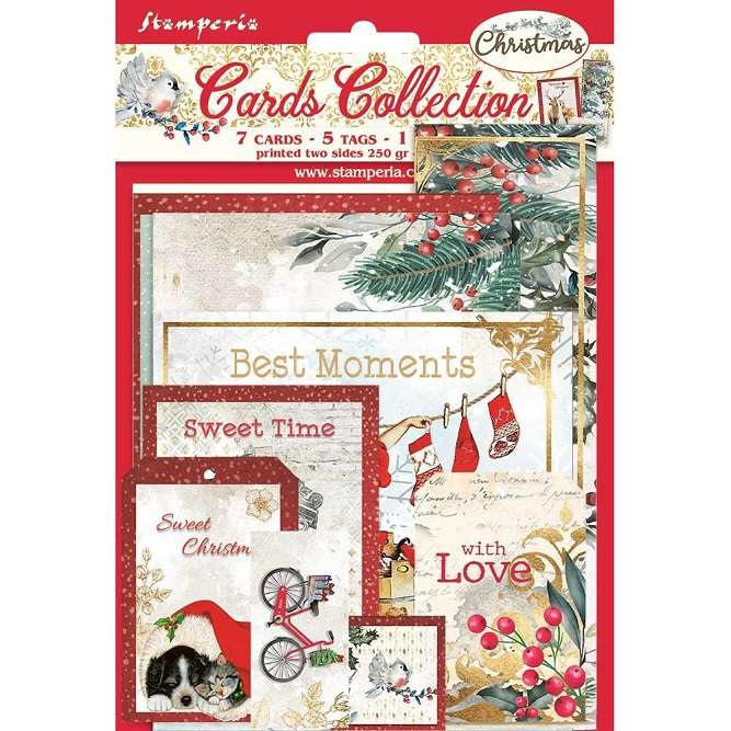 Stamperia - Romantic Christmas Cards