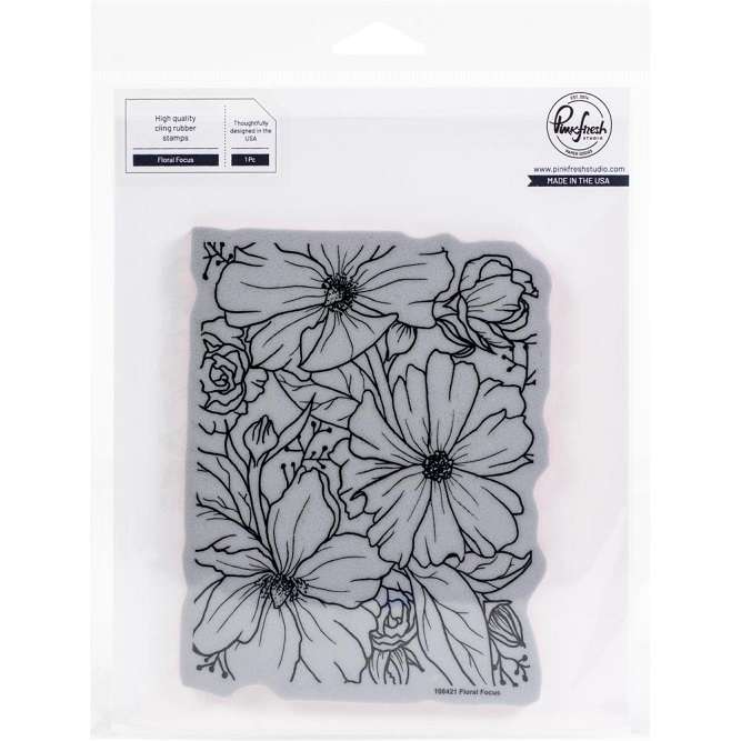 Pinkfresh - Floral Focus Stamp