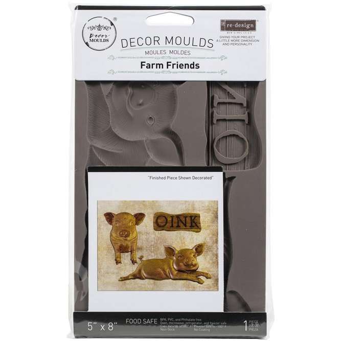 Prima - Decor Mould - Farm Friends