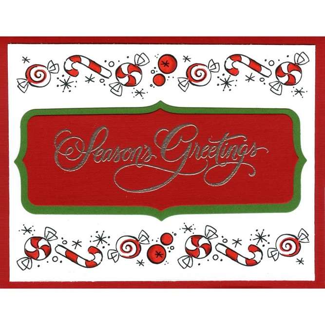 Stampendous - Christmas Frame