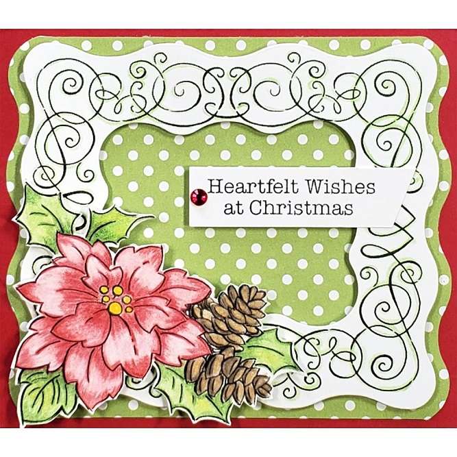 Stampendous - Christmas Frame