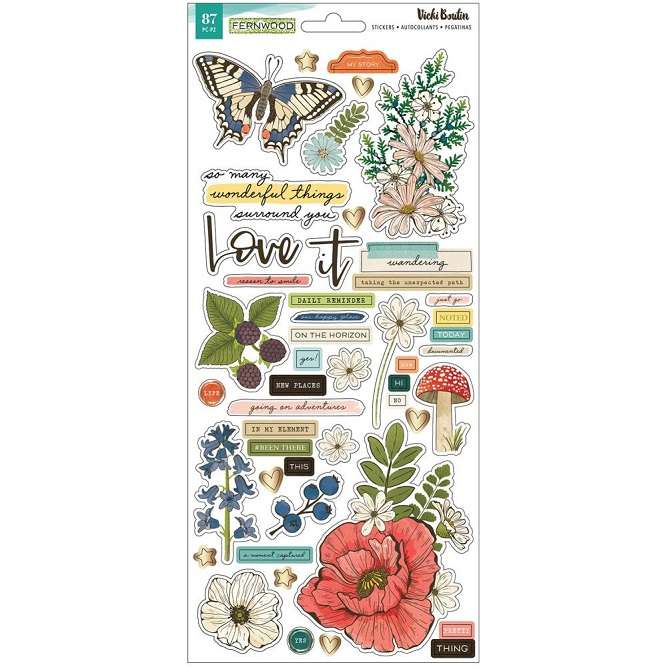 AC - Vicki Boutin Fernwood Stickers