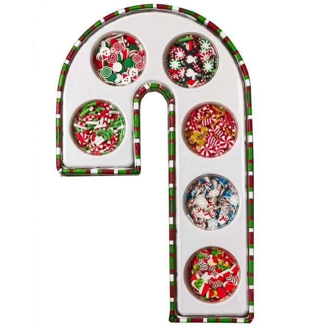 Buttons - Candy Canes