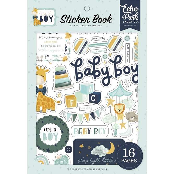EP - It's A Boy Sticker Book