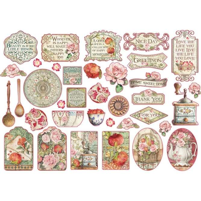 Stamperia - Casa Granada Die-Cuts