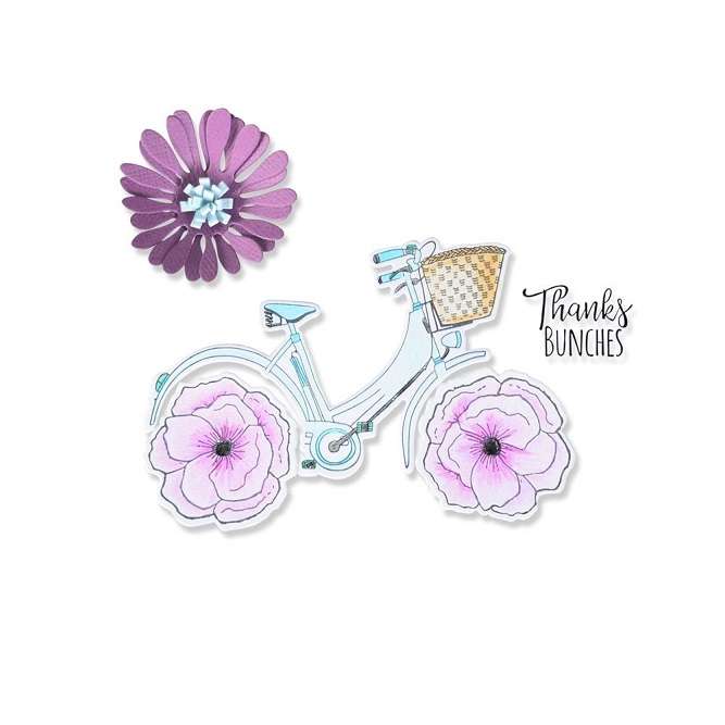 Sizzix - Thankful Bicycle