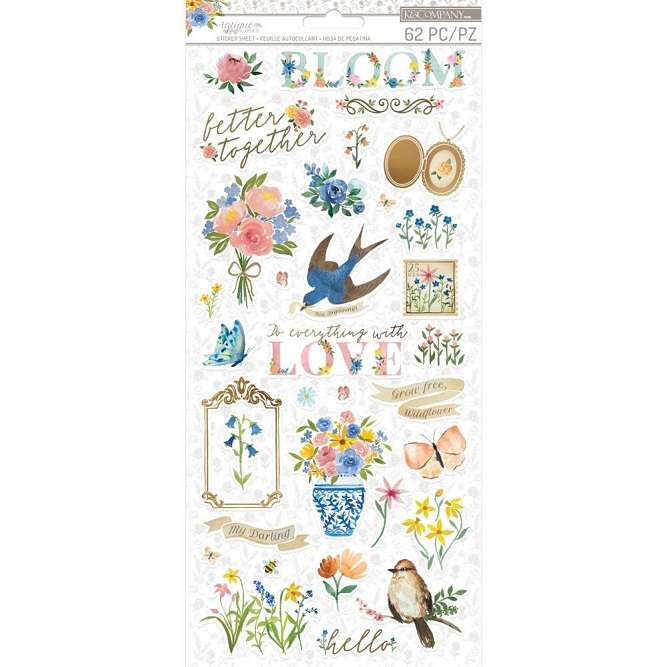 K&Company - Antique Garden Stickers