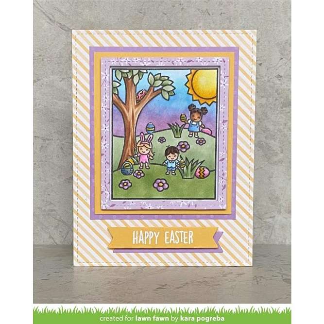 Lawn Fawn - Window Scene: Spring