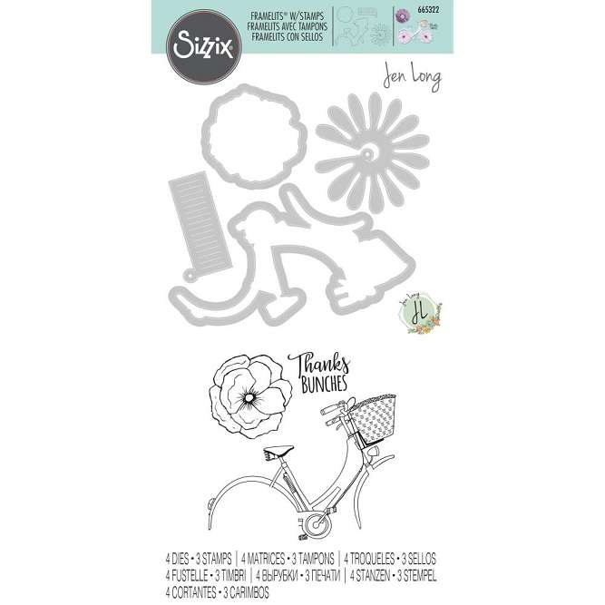 Sizzix - Thankful Bicycle