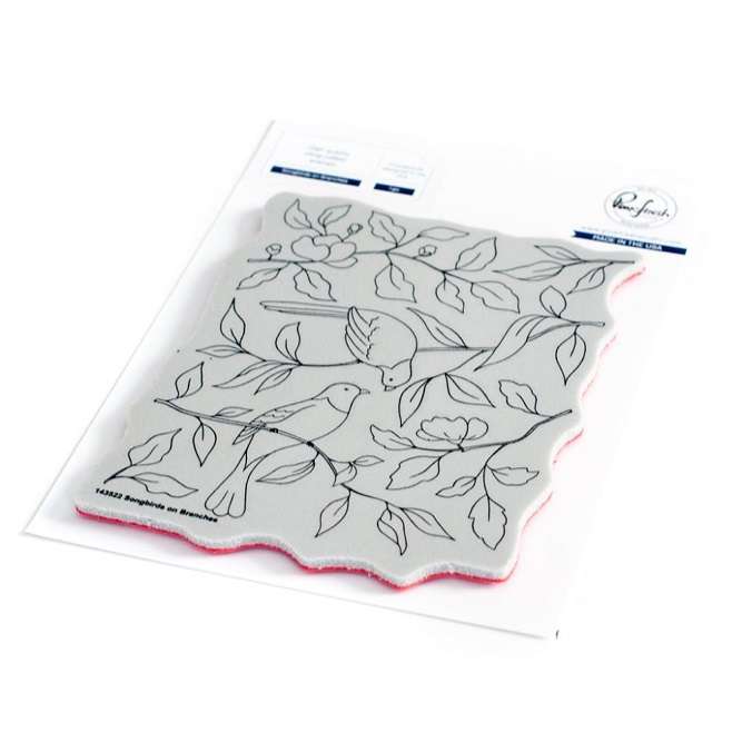 Pinkfresh - Songbirds On Branches Stamp