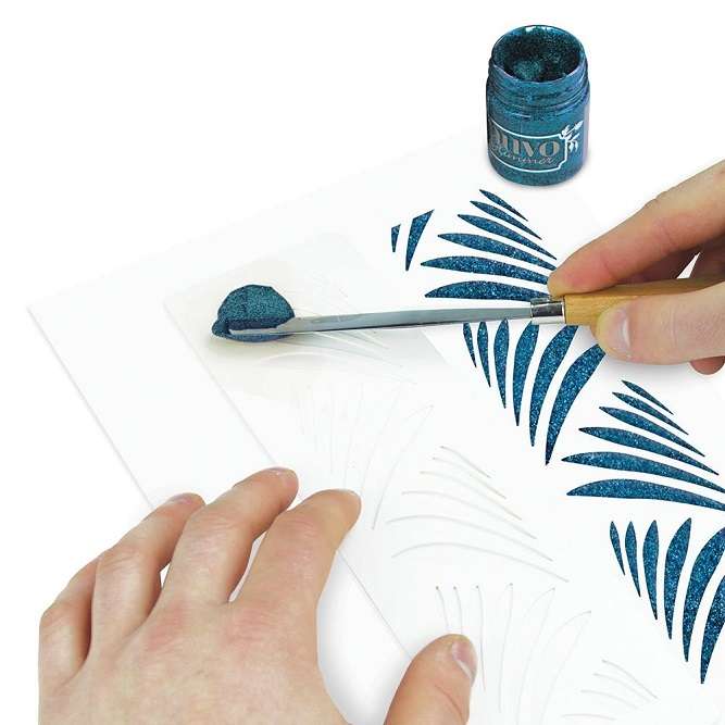 Nuvo Glimmer Paste - Galatica Blue