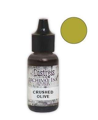 Ranger Distress Archival Reinker - Crushed Olive