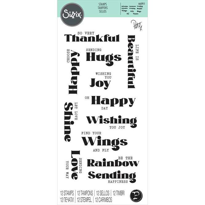 Sizzix - Good Vibes #4