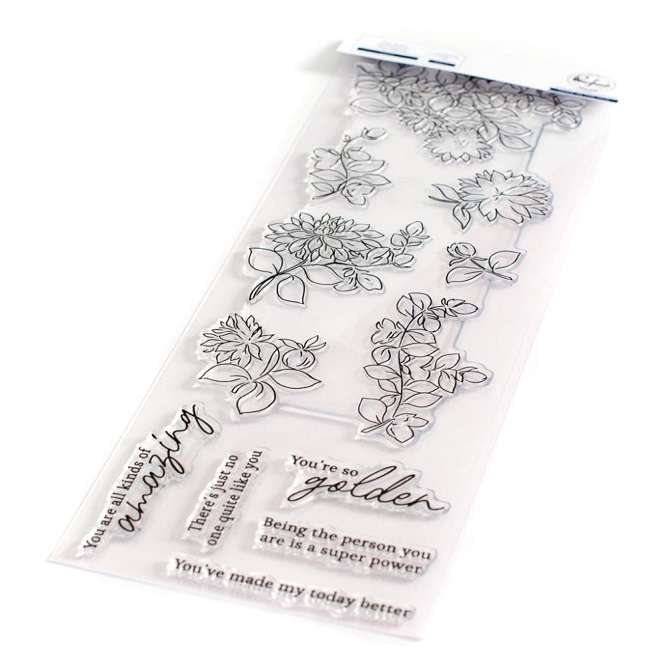 Pinkfresh - Dahlia Stamp