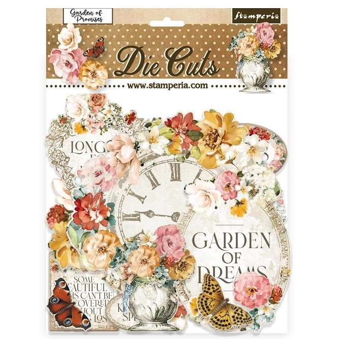 Stamperia - Garden Of Promises Die-Cuts