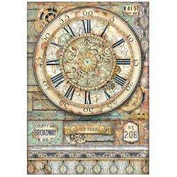 Stamperia Rice Paper - Aviator Clock