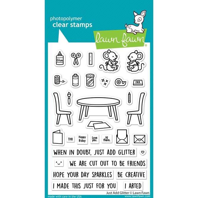 Lawn Fawn - Just Add Glitter