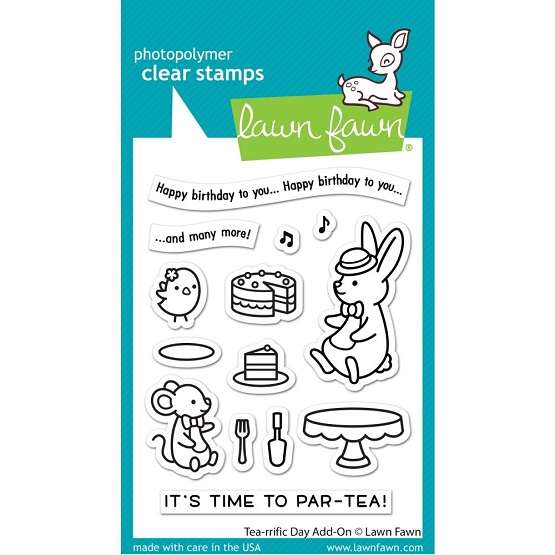 Lawn Fawn - Tea-Rrific Day Add-On