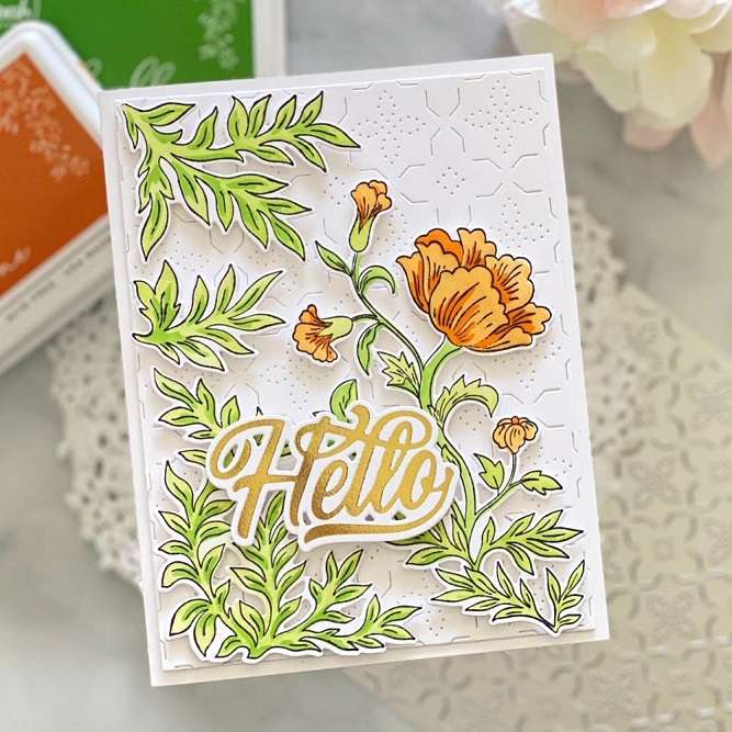 Pinkfresh - Blooming Vines Stamp