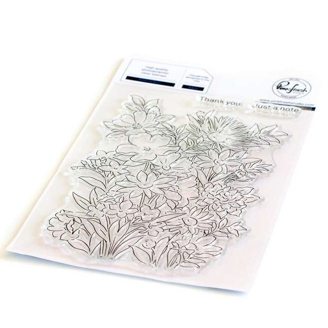 Pinkfresh - Painted Daisies Stamp
