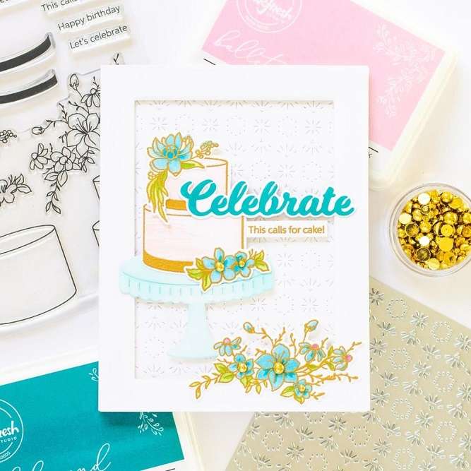 Pinkfresh - Celebrate In Style Stamp