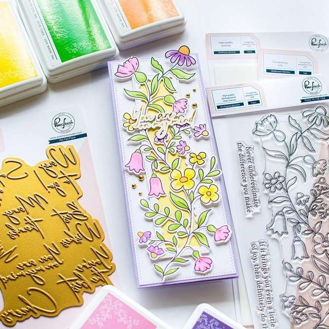 Pinkfresh - Wildflower Stamp