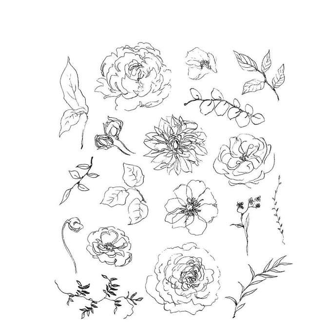 Tim Holtz - Floral Elements