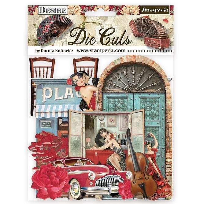 Stamperia - Desire Die-Cuts