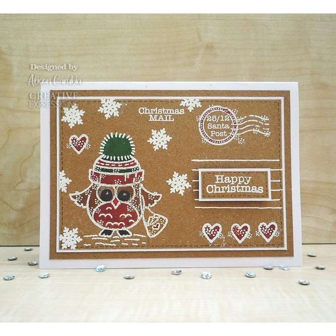 CE - Singles Owl Christmas Mail