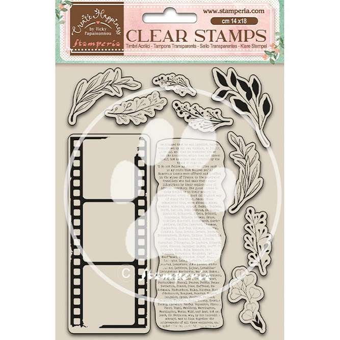 Stamperia - Leaves & Movie Film