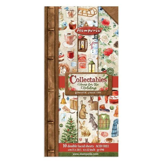 Stamperia -  Romantic Home for the holidays Collectables