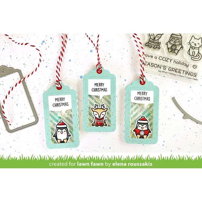 Lawn Fawn - Say What? Holiday Critters