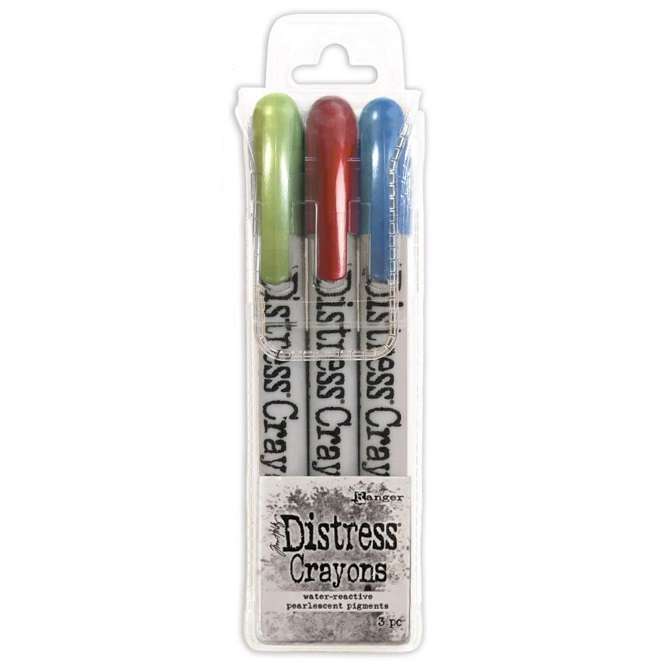 Tim Holtz Distress Crayon Holiday Set# 3