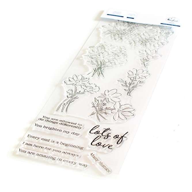 Pinkfresh - Whimsical Blooms Stamp