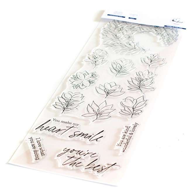 Pinkfresh - Enchanting Flora Stamp