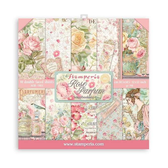 Stamperia - Rose Parfum