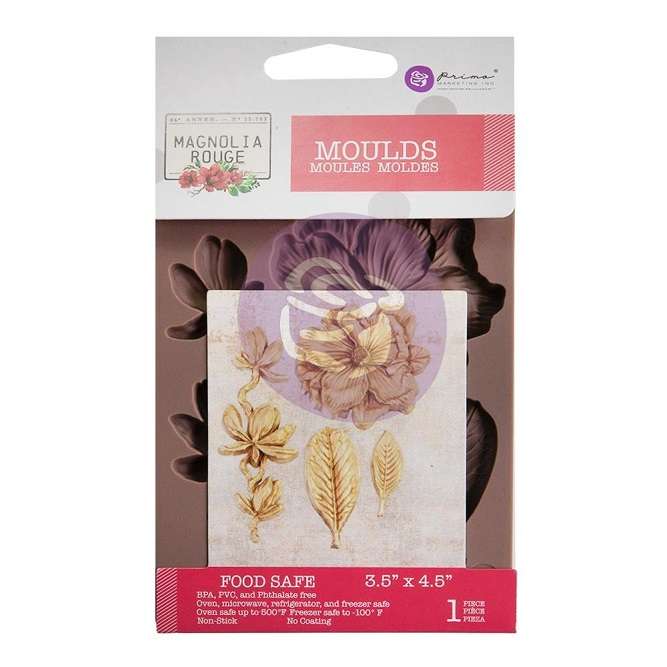 Prima - Decor Mould - Magnolia Rouge