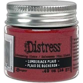 Tim Holtz Embossing Glaze - Lumberjack Plaid