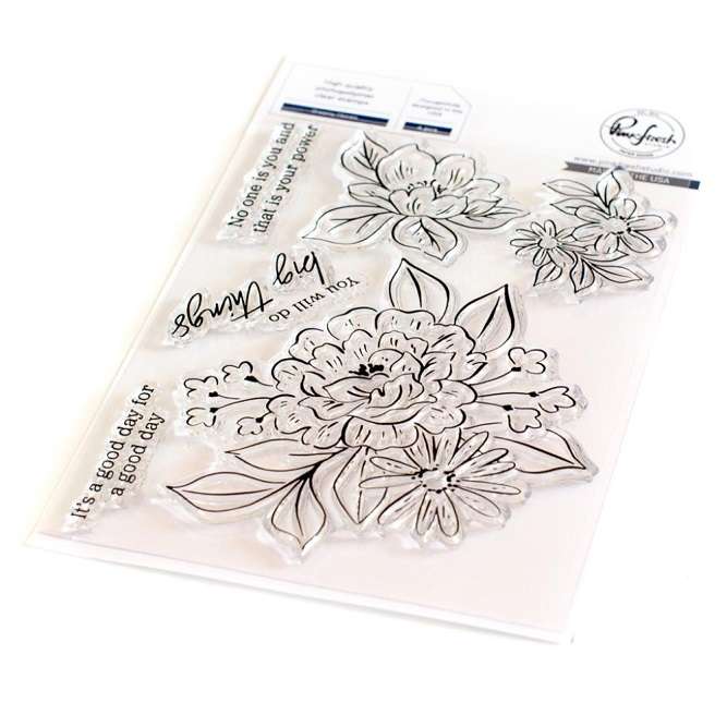 Pinkfresh - Dreamy Florals Stamp