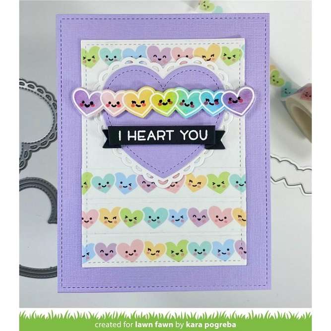 Lawn Fawn - Simply Celebrate Hearts