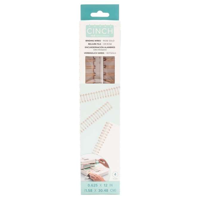 WRMK - Cinch Wires - Rose Gold .625"