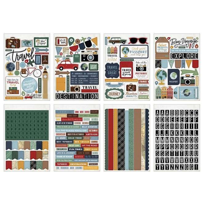 EP - Let's Go Travel Sticker Book
