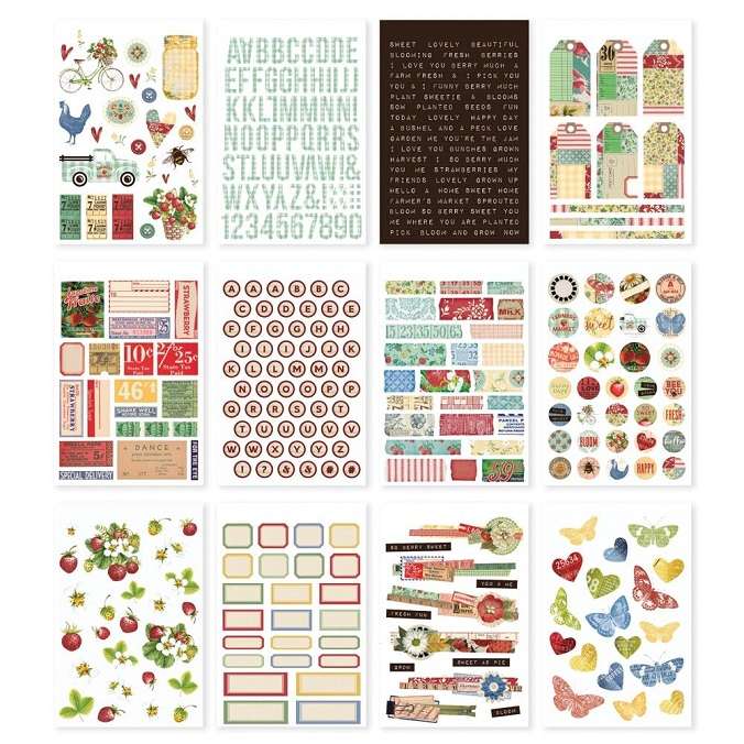 SS - Berry Fields Sticker Book