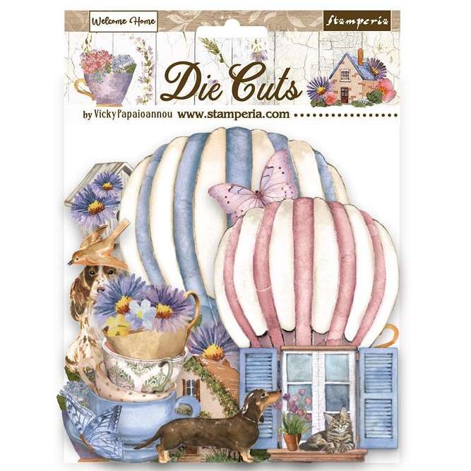 Stamperia - Welcome Home Die-Cuts